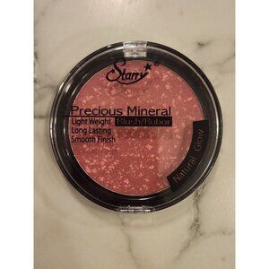 Starry Precious Mineral Natural Glow Blush  Long-Lasting Smooth Finish